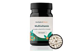 Multivitamínové kapsule - Komplex vitamínov a minerálov