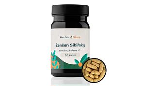 Ženšen Sibírsky kapsule - extrakt 10:1