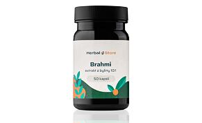 Brahmi kapsule - extrakt z bylín 10:1