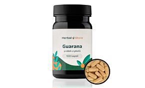 Guarana kapsule - prášok zo semien