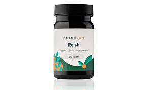 Reishi kapsule  - extrakt s 50 % polysacharidov