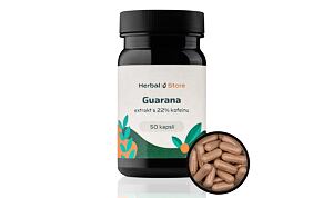 Guarana kapsule - extrakt zo semien s 22 % kofeínu