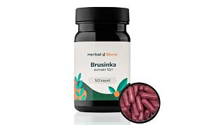 Brusnicové kapsule - extrakt z plodov 10:1