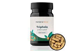 Triphala kapsule - prášok z plodov