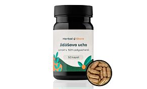 Judášovo ucho kapsule - extrakt s 50 % polysacharidov