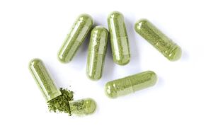 Kratom kapsle - Maeng da Green