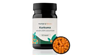 Kurkuma kapsule - extrakt s 30 % kurkuminoidov