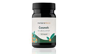 Česnek kapsle - extrakt s 5% alicinu