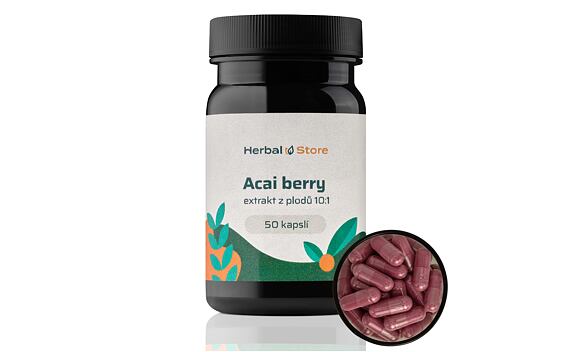 Acai Berry kapsule - extrakt z plodov 10:1