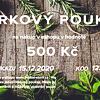 Dárkový poukaz - 500 Kč